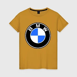 Женская футболка Logo BMW