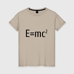 Женская футболка Теория относительности