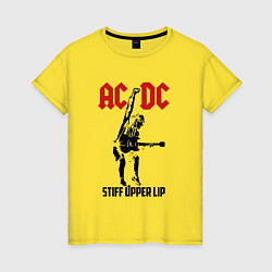 Женская футболка AC/DC: Stiff Upper Lip