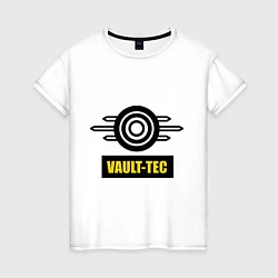 Женская футболка Vault-tec