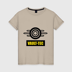 Женская футболка Vault-tec