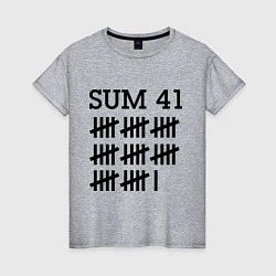 Женская футболка Sum 41: Days