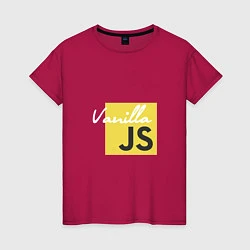 Женская футболка Vanilla JS