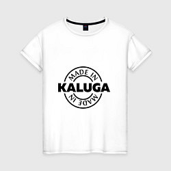 Женская футболка Made in Kaluga