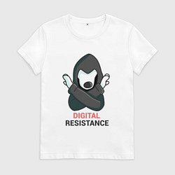 Женская футболка Digital Resistance