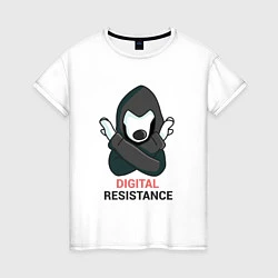 Женская футболка Digital Resistance