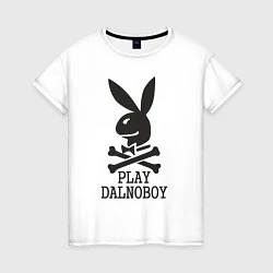 Женская футболка Play Dalnoboy