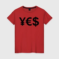 Женская футболка YE$