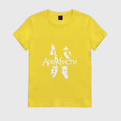 Женская футболка Агата Кристи