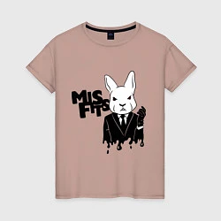 Женская футболка Misfits Rabbit
