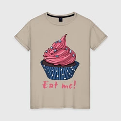 Женская футболка Eat me!