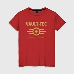 Женская футболка Vault Tec