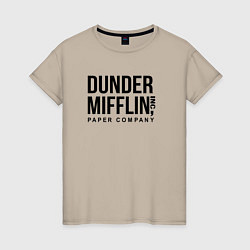 Женская футболка Dunder Mifflin