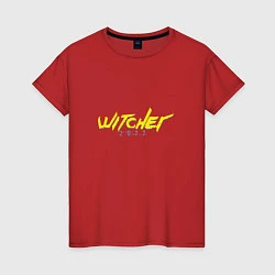 Женская футболка WITCHER 2077
