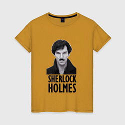 Женская футболка Sherlock Holmes