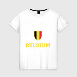 Женская футболка Belgium