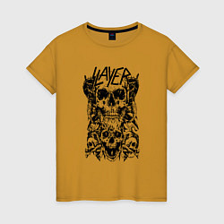 Женская футболка Slayer Skulls