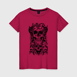 Женская футболка Slayer Skulls