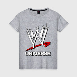 Женская футболка WWE universe