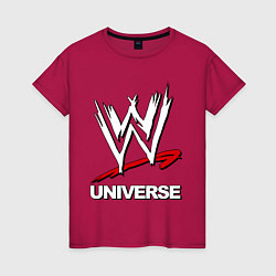 Женская футболка WWE universe