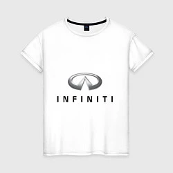 Женская футболка Logo Infiniti