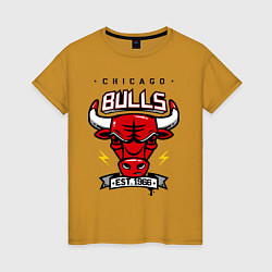 Женская футболка Chicago Bulls est. 1966