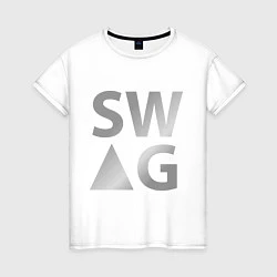 Женская футболка SWAG metallic