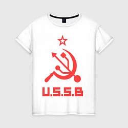 Женская футболка USSB