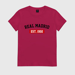 Женская футболка FC Real Madrid Est. 1902