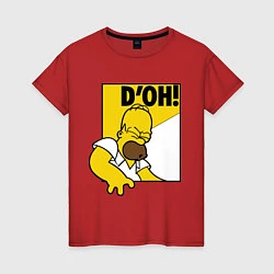 Женская футболка Homer D'OH!