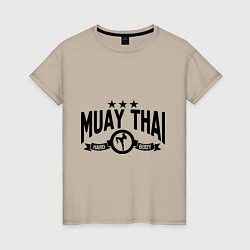 Женская футболка Muay thai boxing