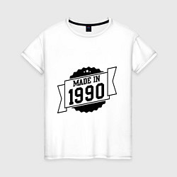 Женская футболка Made in 1990