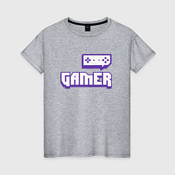 Женская футболка Twitch Gamer