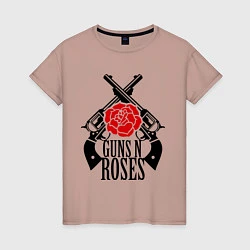 Женская футболка Guns n Roses: guns