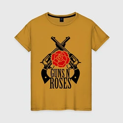 Женская футболка Guns n Roses: guns