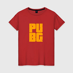 Женская футболка PUBG Only