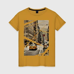 Женская футболка NY Taxi