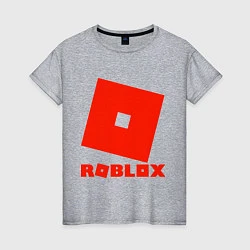 Женская футболка Roblox Logo