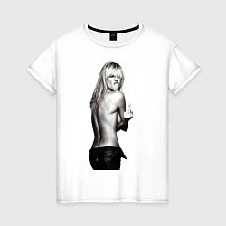 Женская футболка Heidi Klum: Fuck Off!