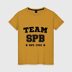 Женская футболка Team SPB est. 1703
