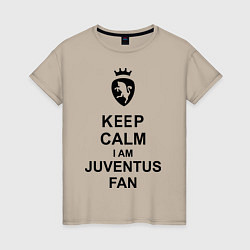 Женская футболка Keep Calm & Juventus fan