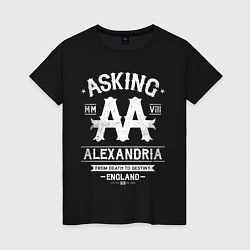 Женская футболка Asking Alexandria: England