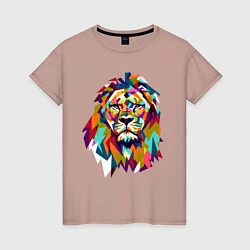Женская футболка Lion Art