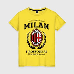 Женская футболка Milan: I Rossoneri