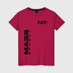Женская футболка MASS EFFECT N7