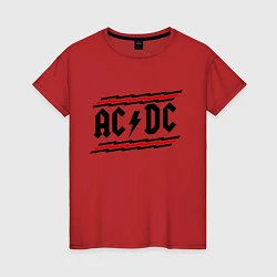 Женская футболка AC/DC Voltage