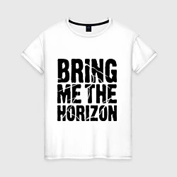 Женская футболка Bring me the horizon