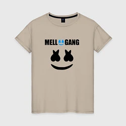 Женская футболка Marshmello Mellogang