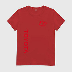 Женская футболка TOYOTA