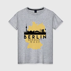 Женская футболка Берлин - Германия